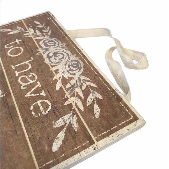 Primitives by Kathy Slat Sign-To Have & to Hold… - Picture 7 of 7